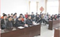 汶上公司组织全体干部职工观看学习《感动中国2010、2011颁奖晚会》